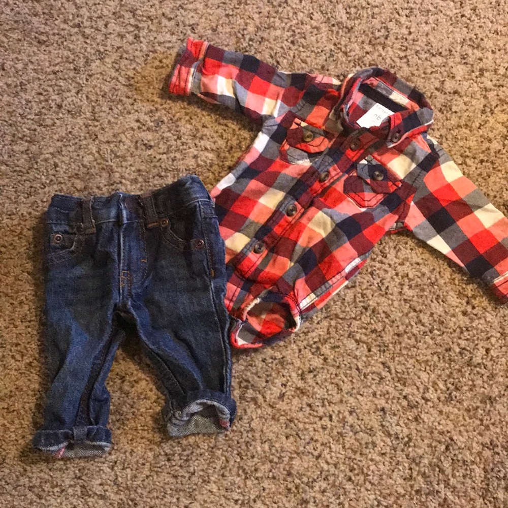 Carters Boys nb outfit